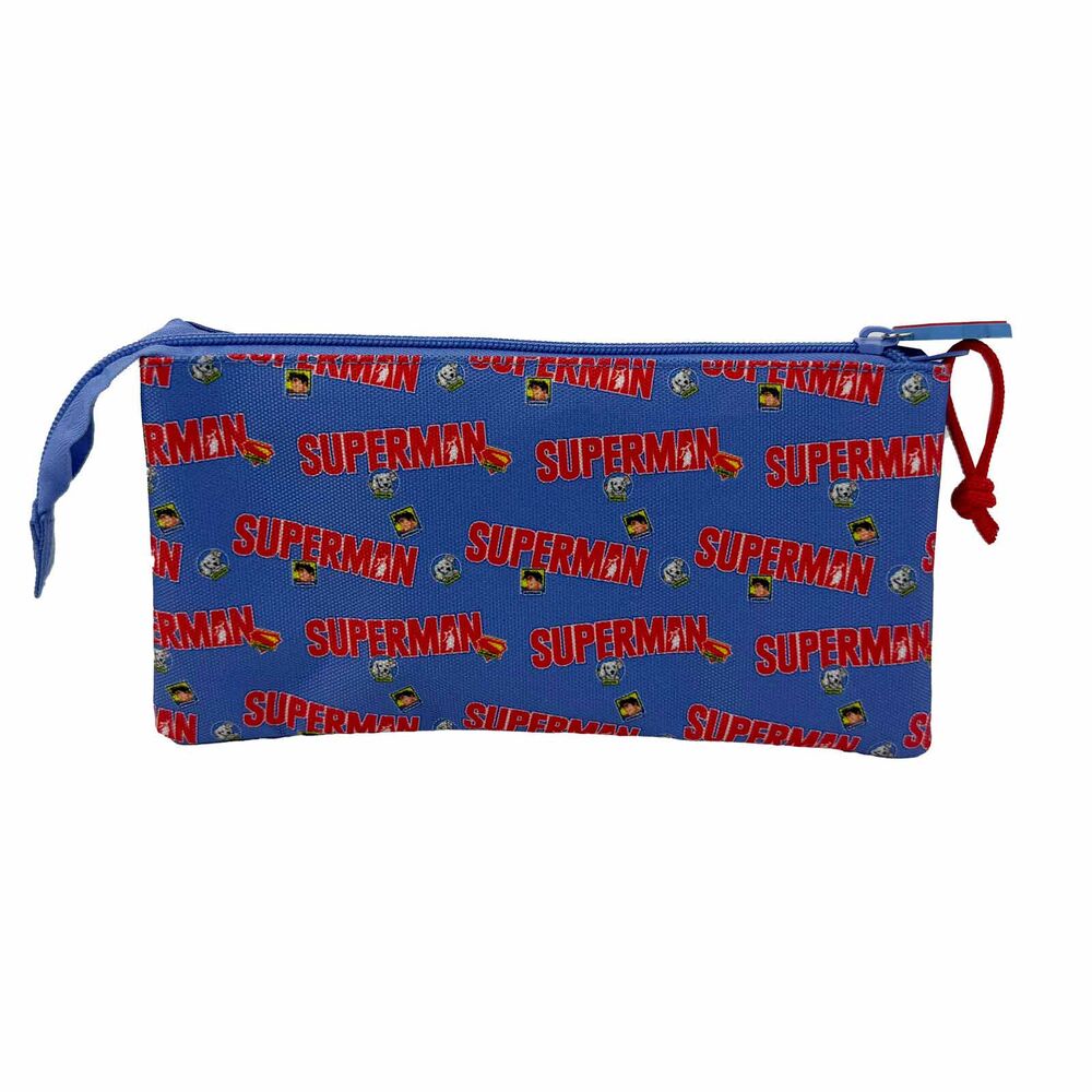 DC Comics Superman & Krypto triple pencil case