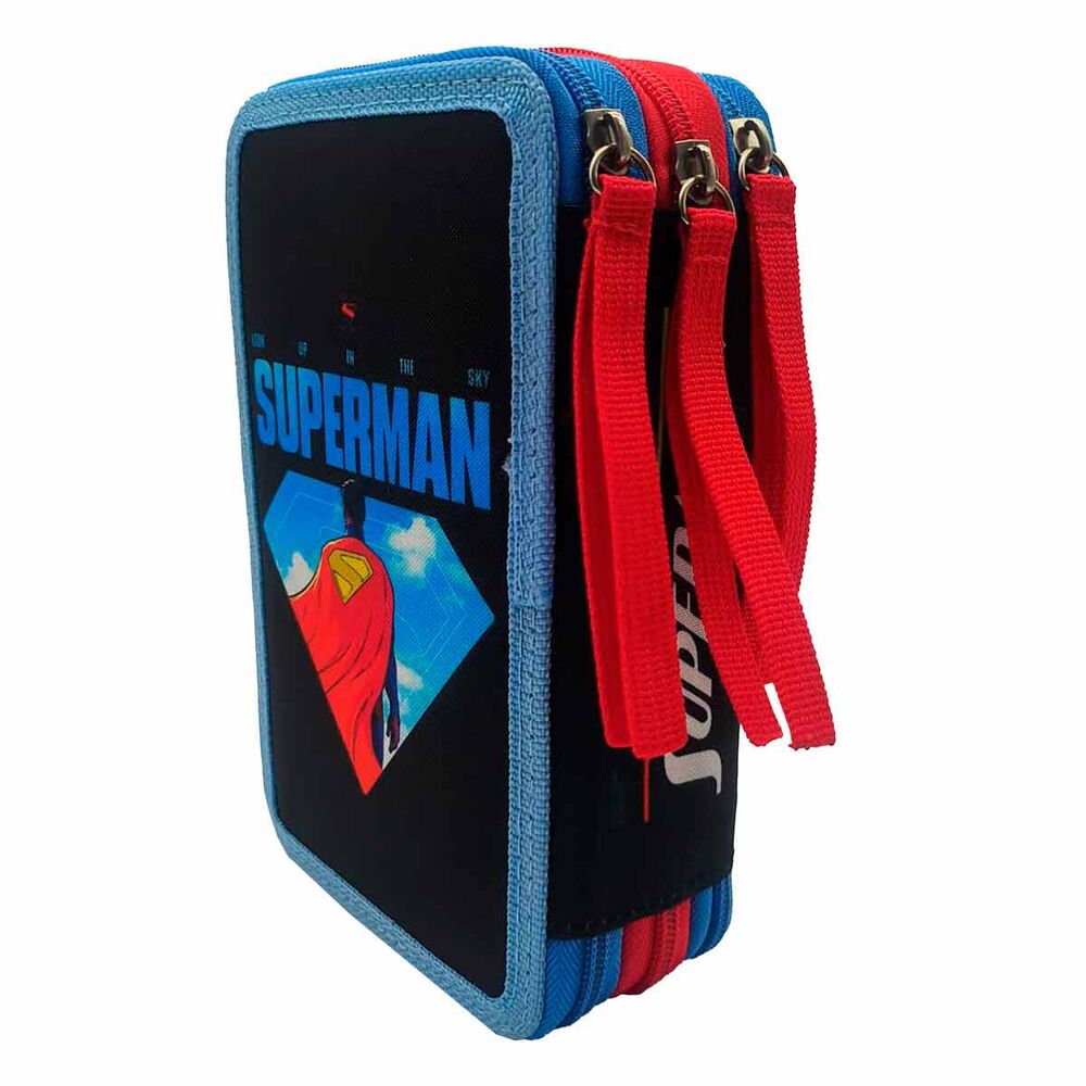 DC Comics Superman triple pencil case