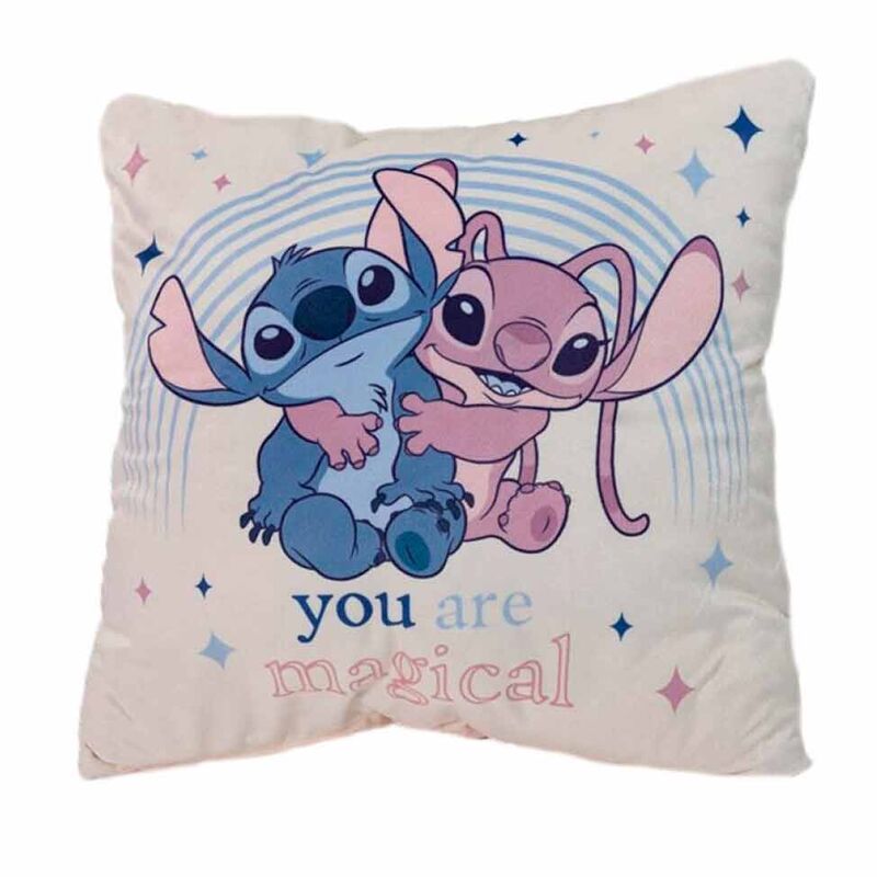 Disney Stitch &#38; Angel cushion