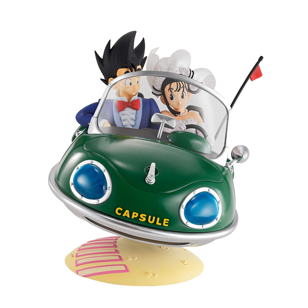 Dragon Ball Son Goku &#38; Chichi Snap Collection 2 Ichibansho figure 14cm