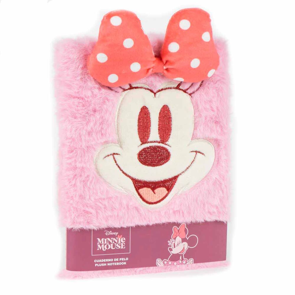 Disney Minnie plush notebook