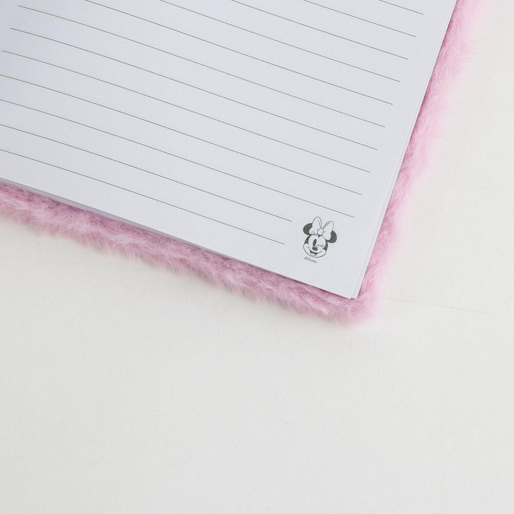 Disney Minnie plush notebook