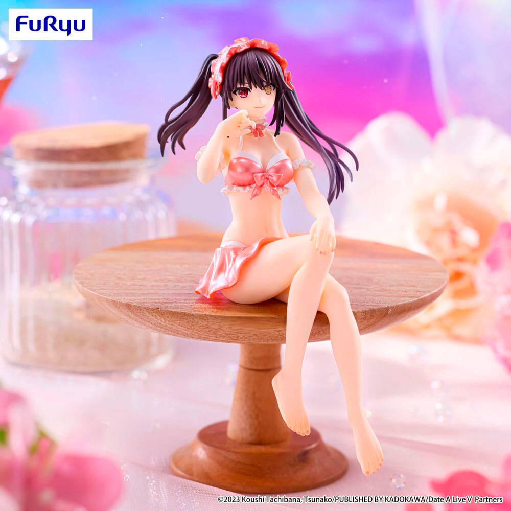 Date A Live V Noodle Stopper Kurumi Tokisaki Swimsuit Pastel Red Color Ver. figure 15cm