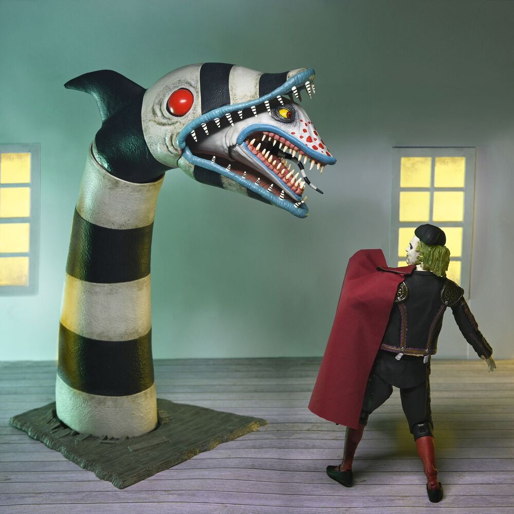 Beetlejuice 2 Matador Beetlejuice & Sandworm Ultimate figures