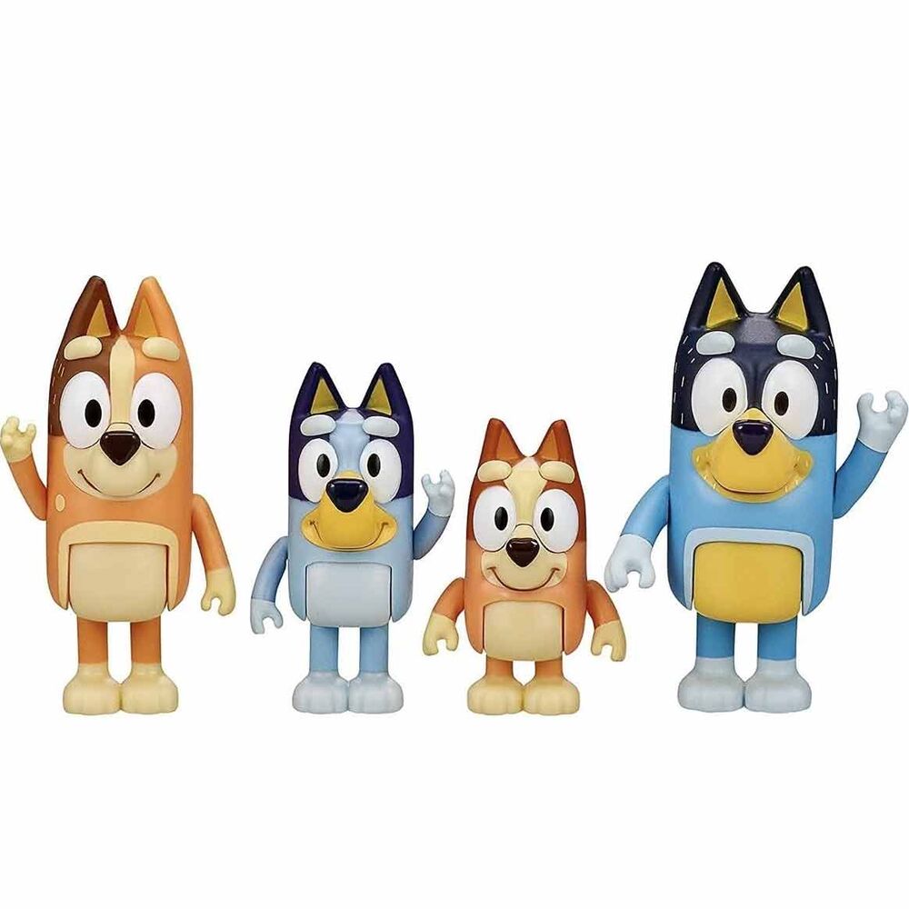 Bluey Family pack 4 figures