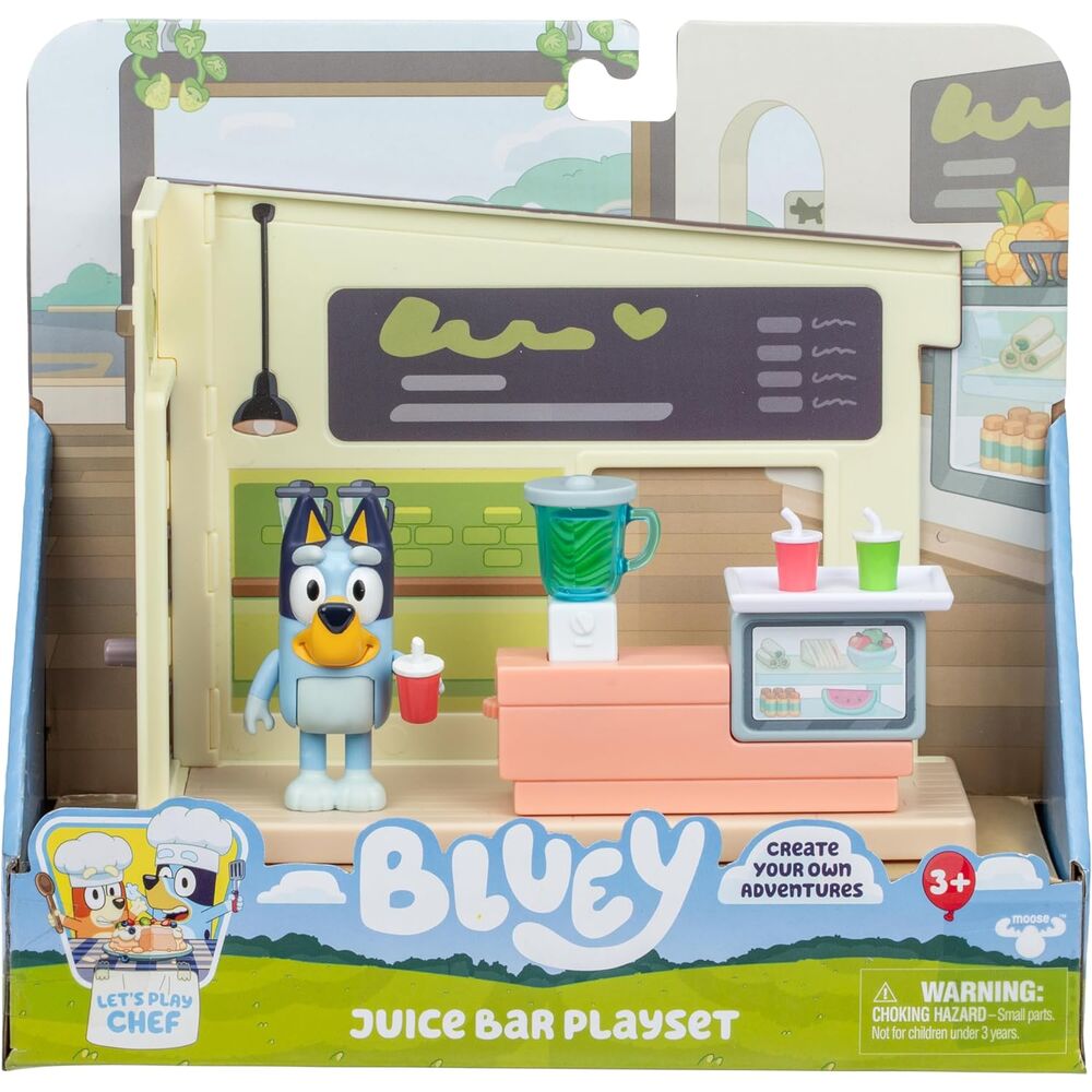 Bluey Juice Shop Mini playset