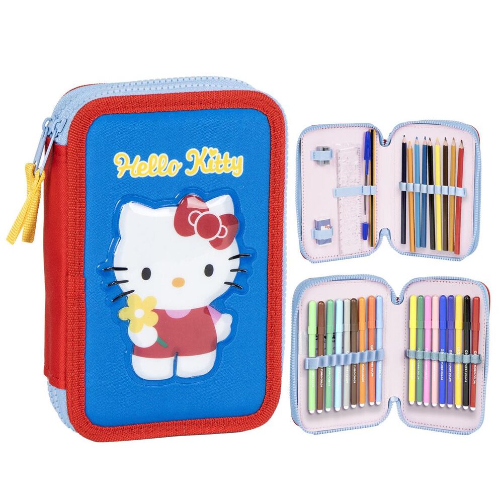 Hello Kitty double pencil case