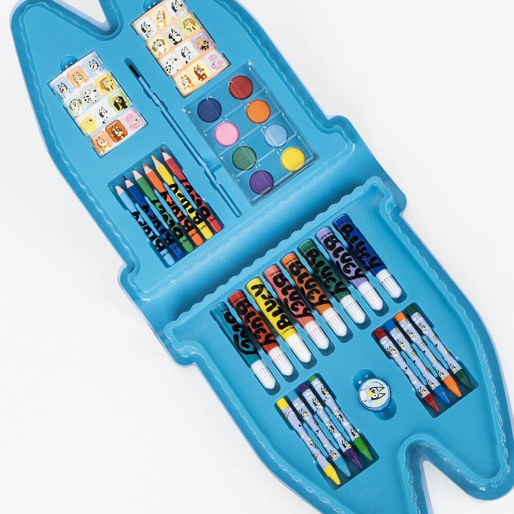 Bluey Colouring stationery set