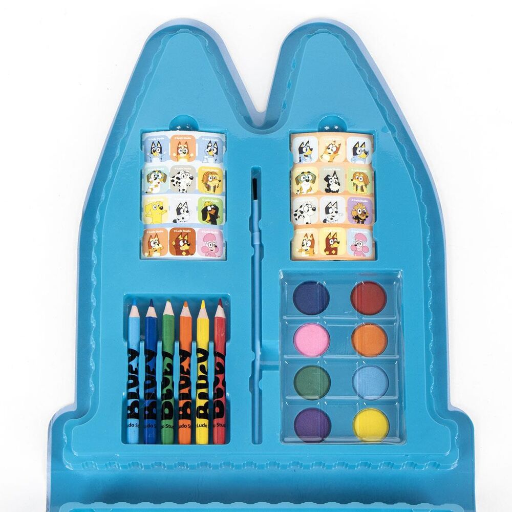 Bluey Colouring stationery set