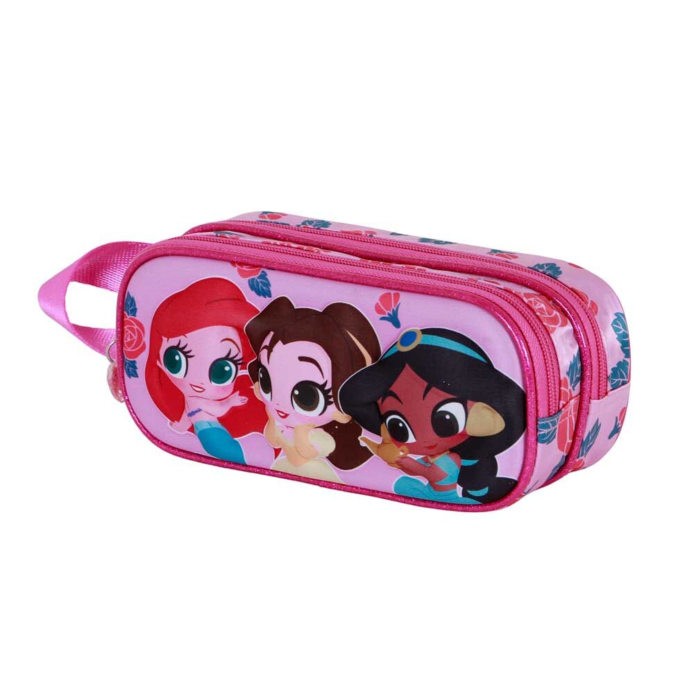 Disney Princess Flowers 3D double pencil case