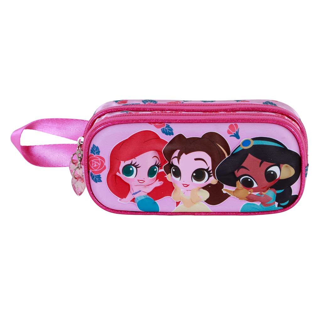 Disney Princess Flowers 3D double pencil case