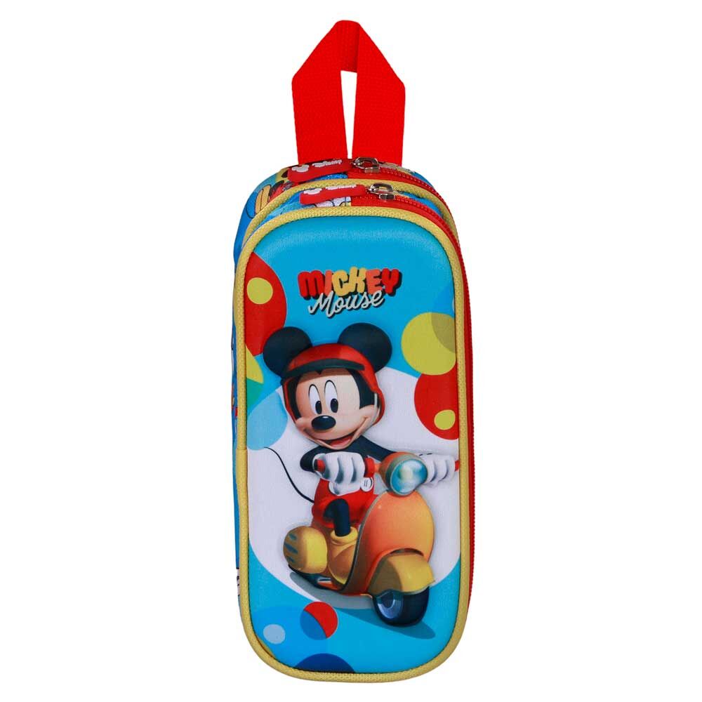 Disney Mickey Scooter 3D doble pencil case