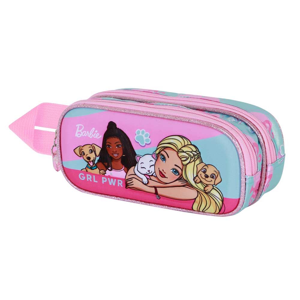 Barbie Pets 3D double pencil case
