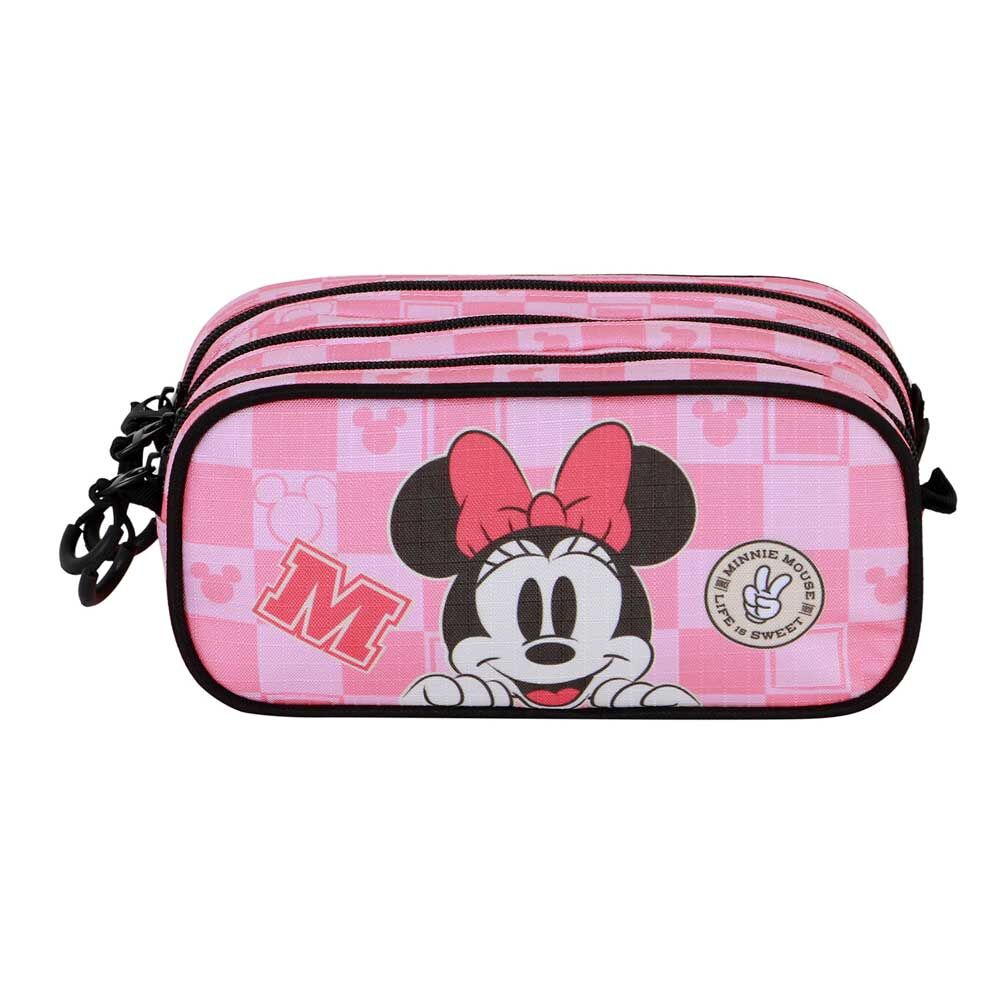 Disney Minnie Journey triple pencil case