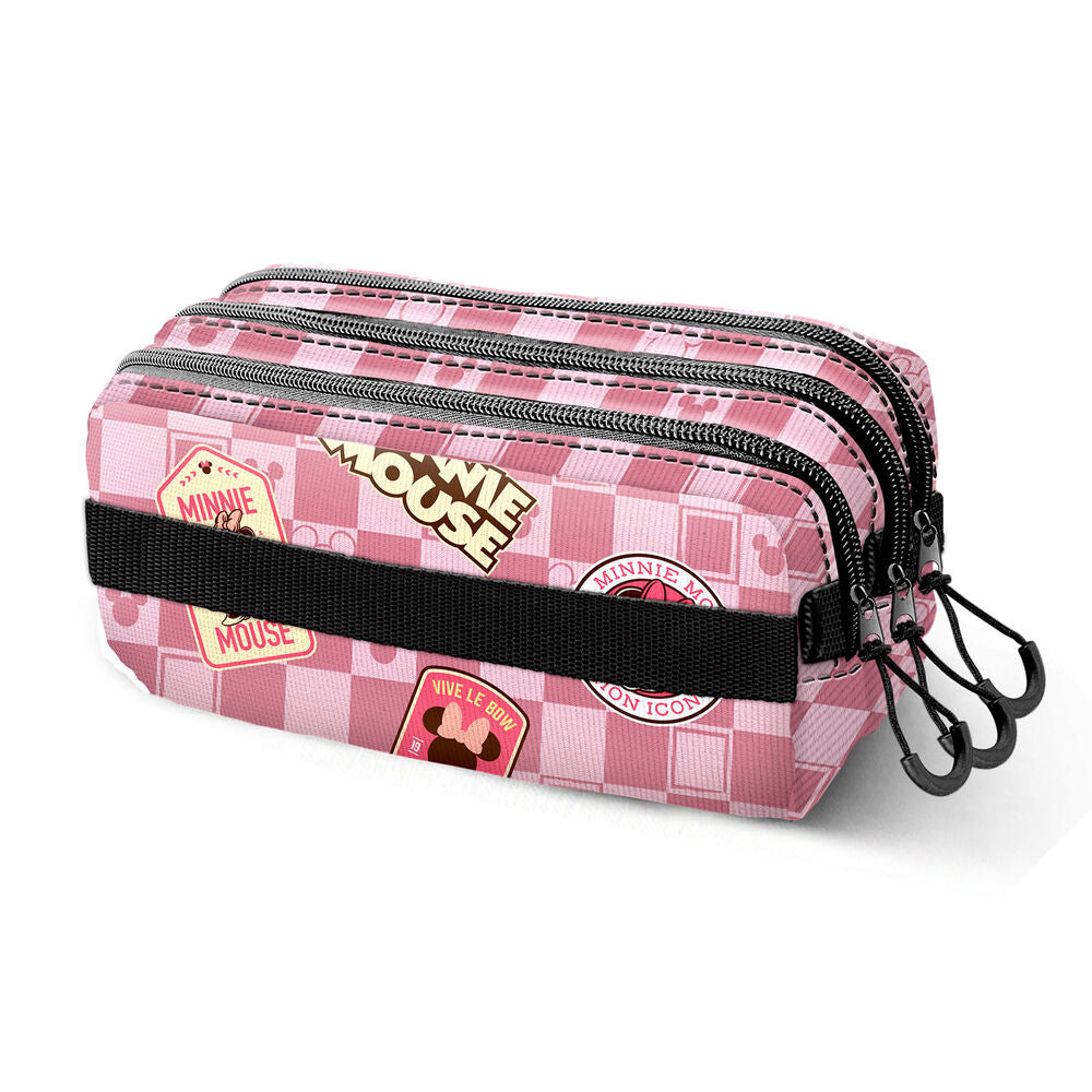 Disney Minnie Journey triple pencil case