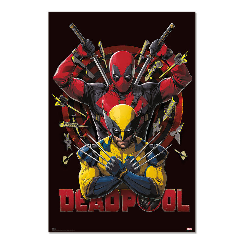 Marvel Deadpool &#38; Wolverine poster