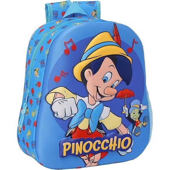 Disney Pinocchio 3D backpack 33cm