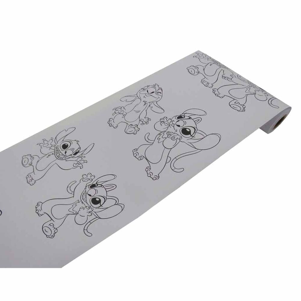 Disney Stitch roll & go colouring station