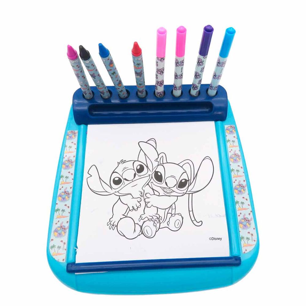 Disney Stitch roll & go colouring station