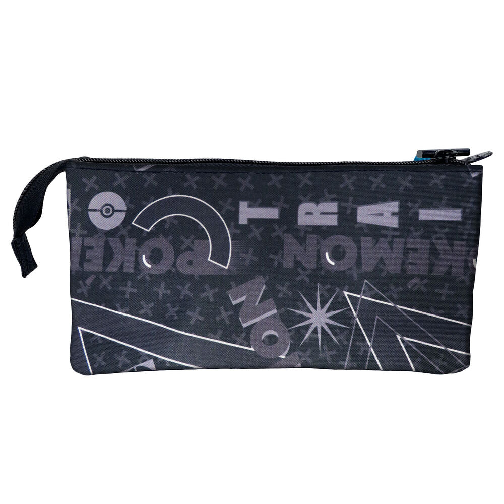 Pokemon Geo pencil case triple