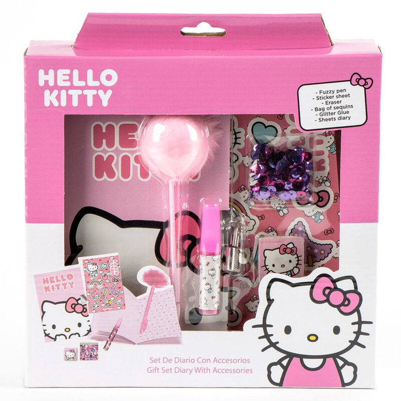 Hello Kitty Diary set