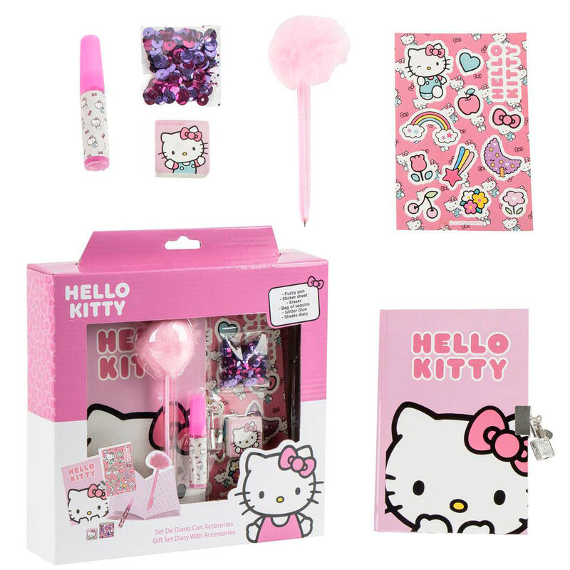 Hello Kitty Diary set
