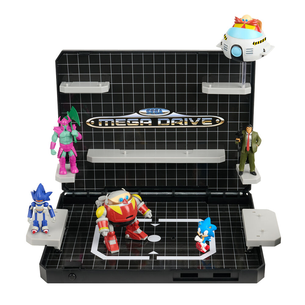 Console Heroes Sonic the Hedgehog Boss Level 1 Mega Drive diorama
