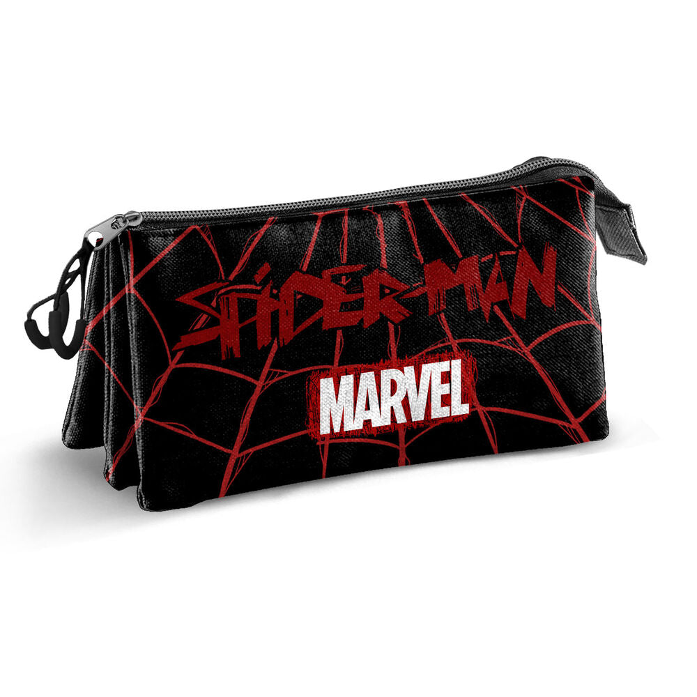 Marvel Spiderman Vision triple pencil case