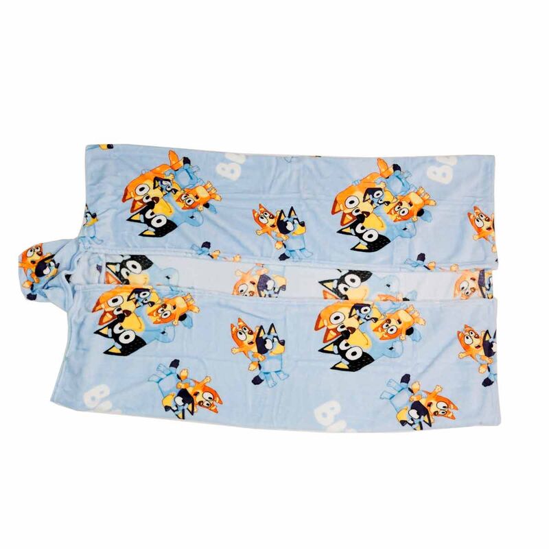 Bluey Coral hooded blanket 120x150cm
