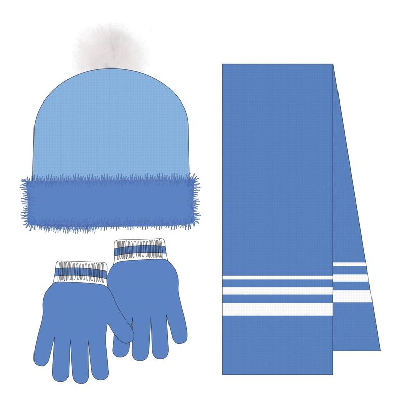 Disney Frozen winter set snood hat gloves