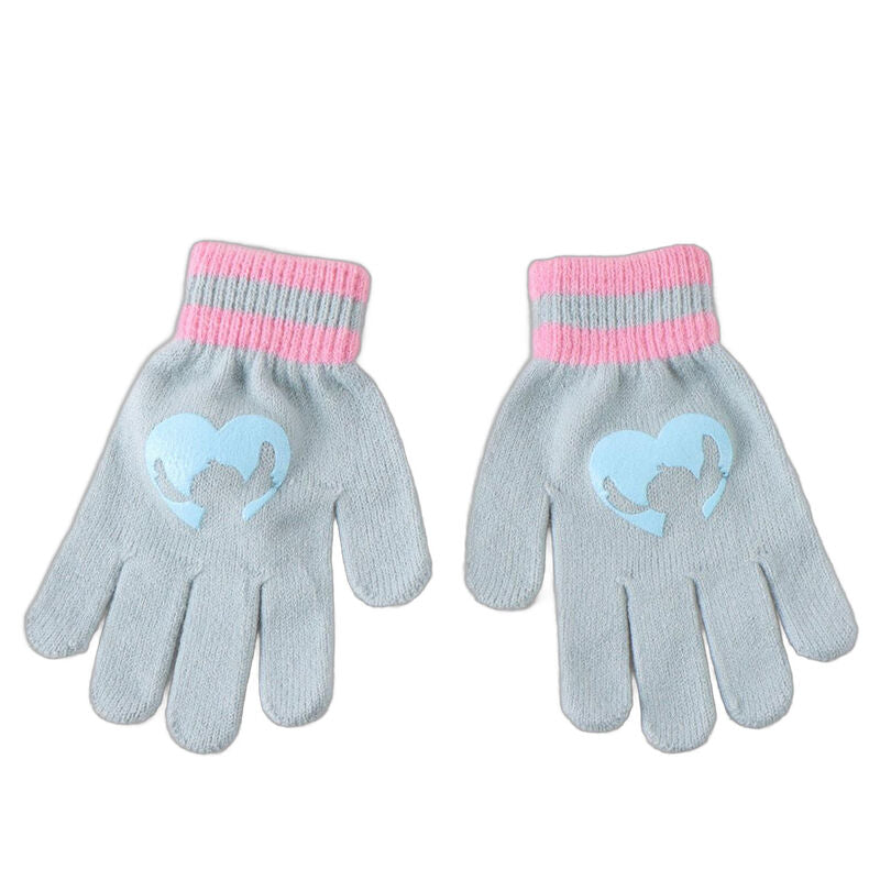 Disney Stitch winter set snood hat gloves