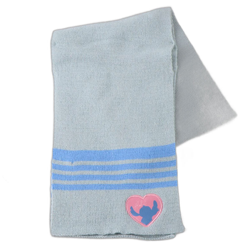 Disney Stitch winter set snood hat gloves