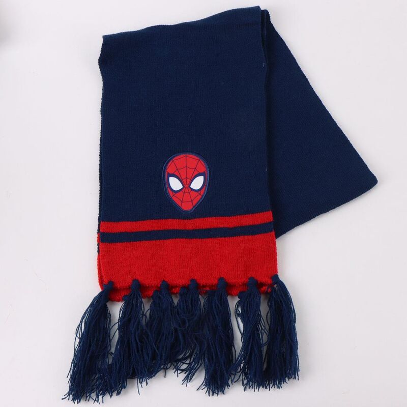 Marvel Spiderman winter set snood hat gloves