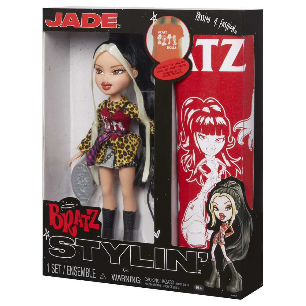 Bratz Stylin Jade doll + t-shirt