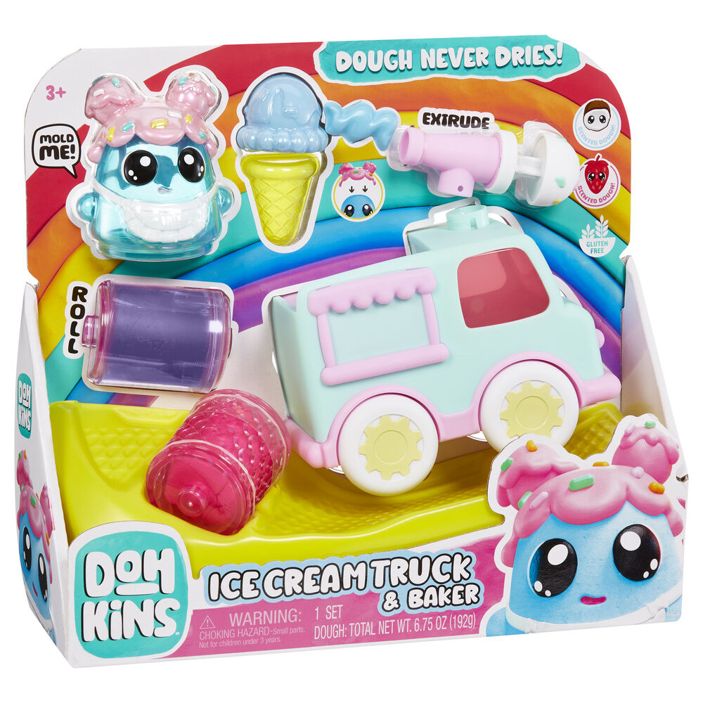 DohKins Ice Cream Truck + Pastry Chef set