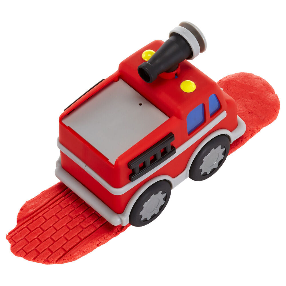 DohKins Fire truck + Firefighter set