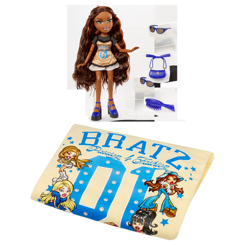 Bratz Stylin Sasha doll + t-shirt