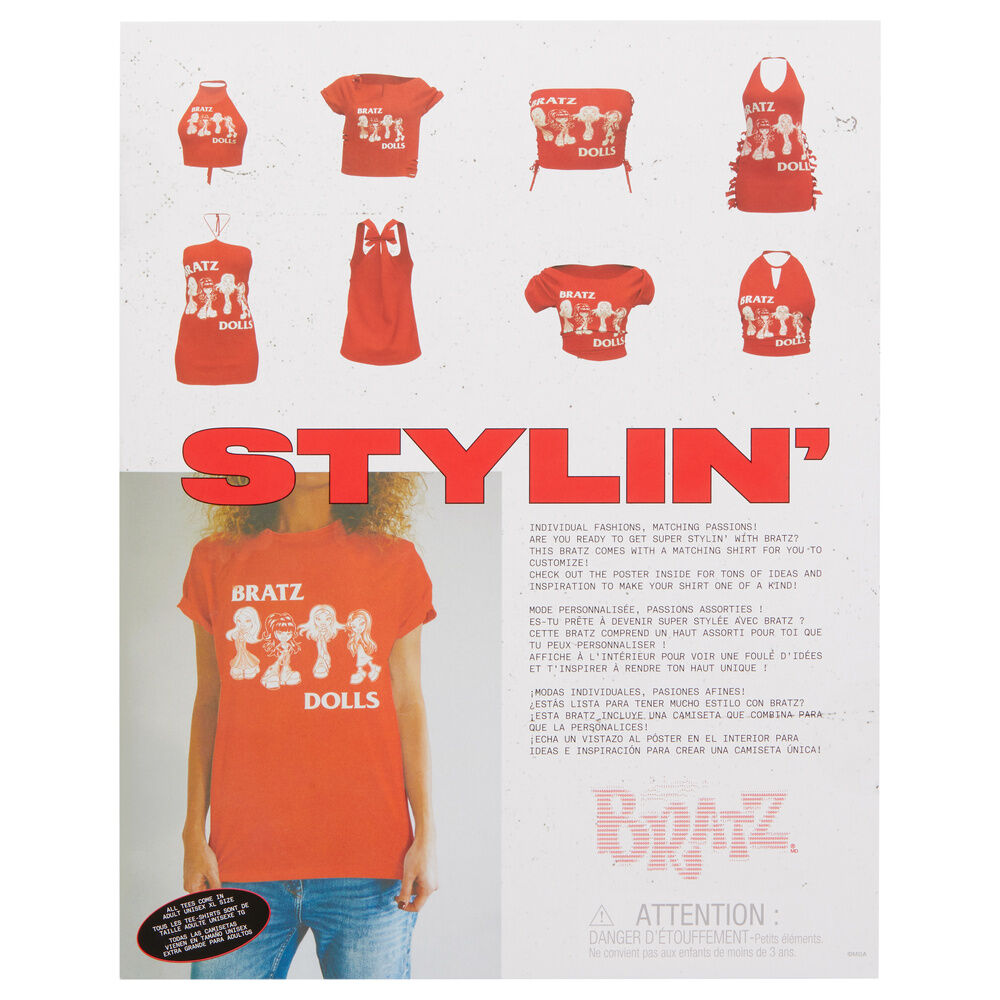 Bratz Stylin Jade doll + t-shirt