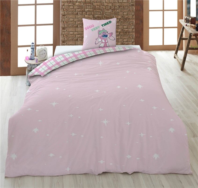 Disney Stitch policotton duvet cover bed 90cm