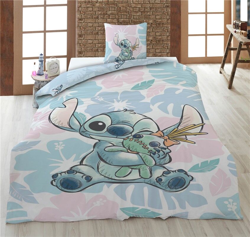 Disney Stitch policotton duvet cover bed 90cm