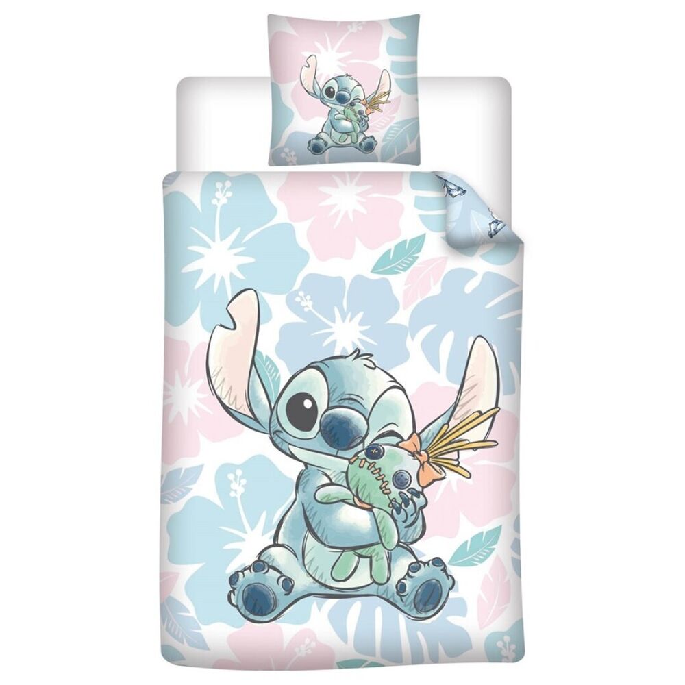 Disney Stitch policotton duvet cover bed 90cm