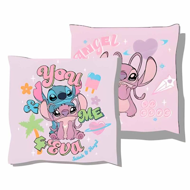 Disney Stitch &#38; Angel cushion