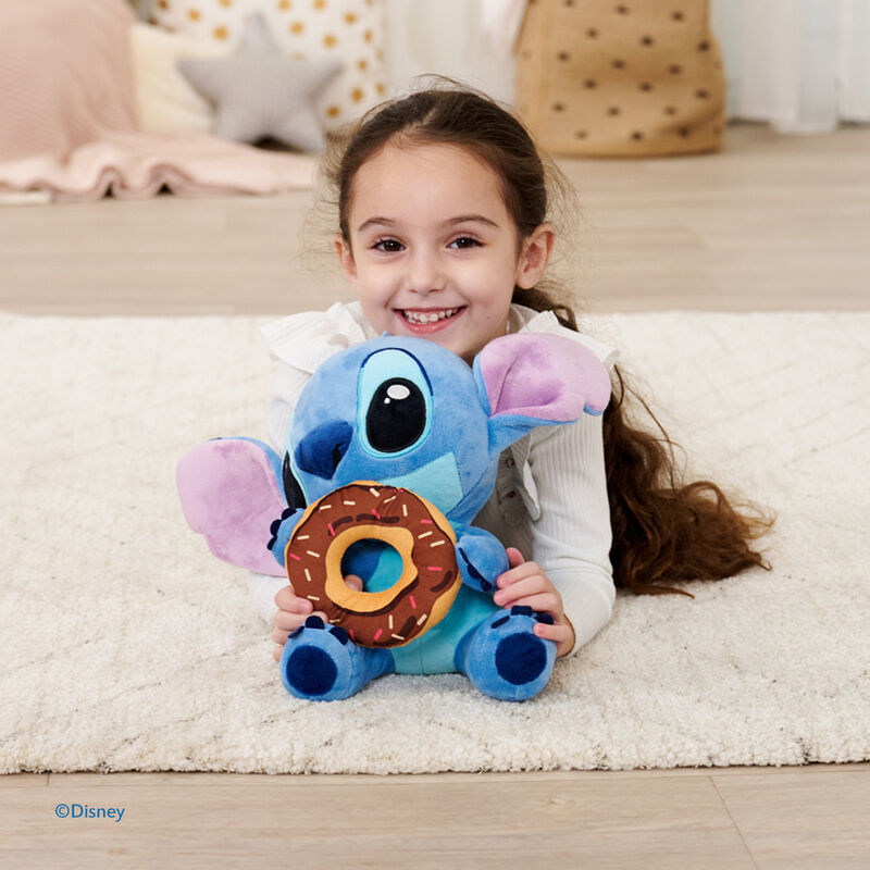 Disney Stitch Doughnut plush toy 25cm