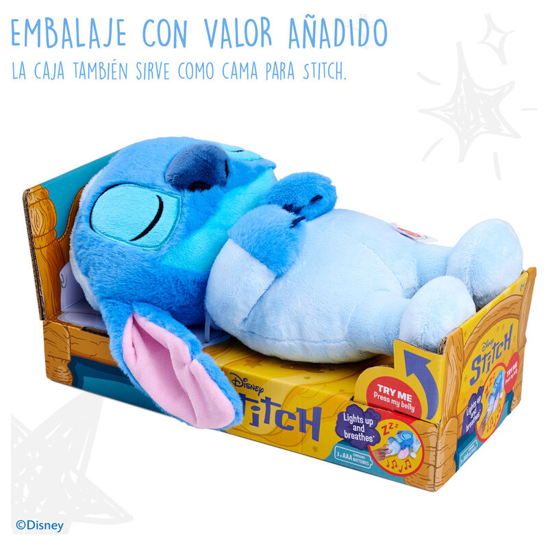 Disney Stitch Sleepy plush toy 31cm with sound