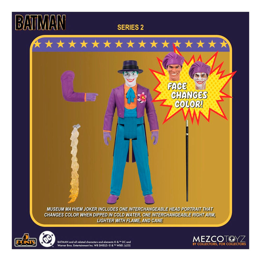 DC Comics Batman 1989 Series 2 The Joker Museum Mayhem figure 9,5cm
