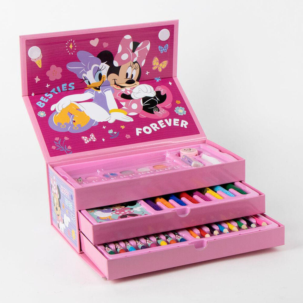 Disney Minnie colouring stationery case