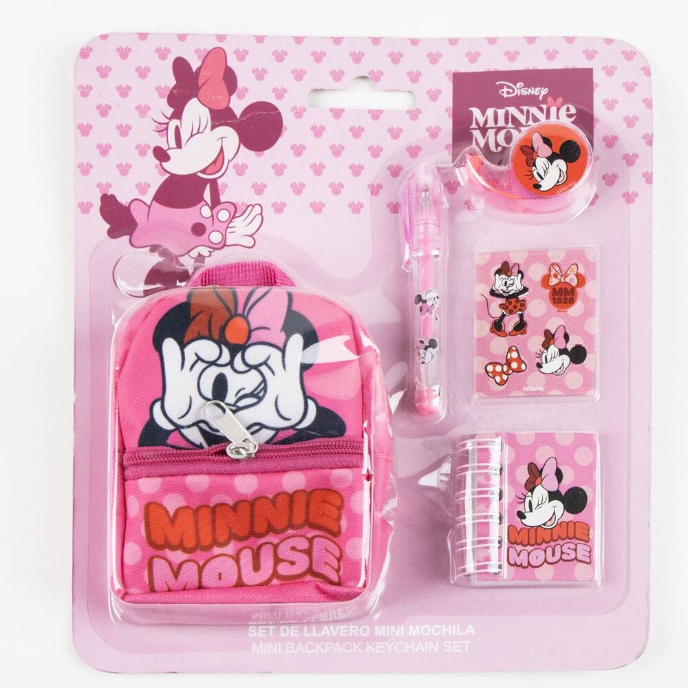 Disney Minnie Stationery mini backpack set