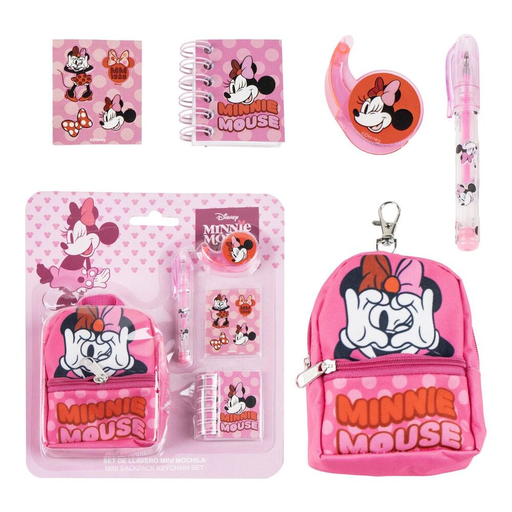Disney Minnie Stationery mini backpack set