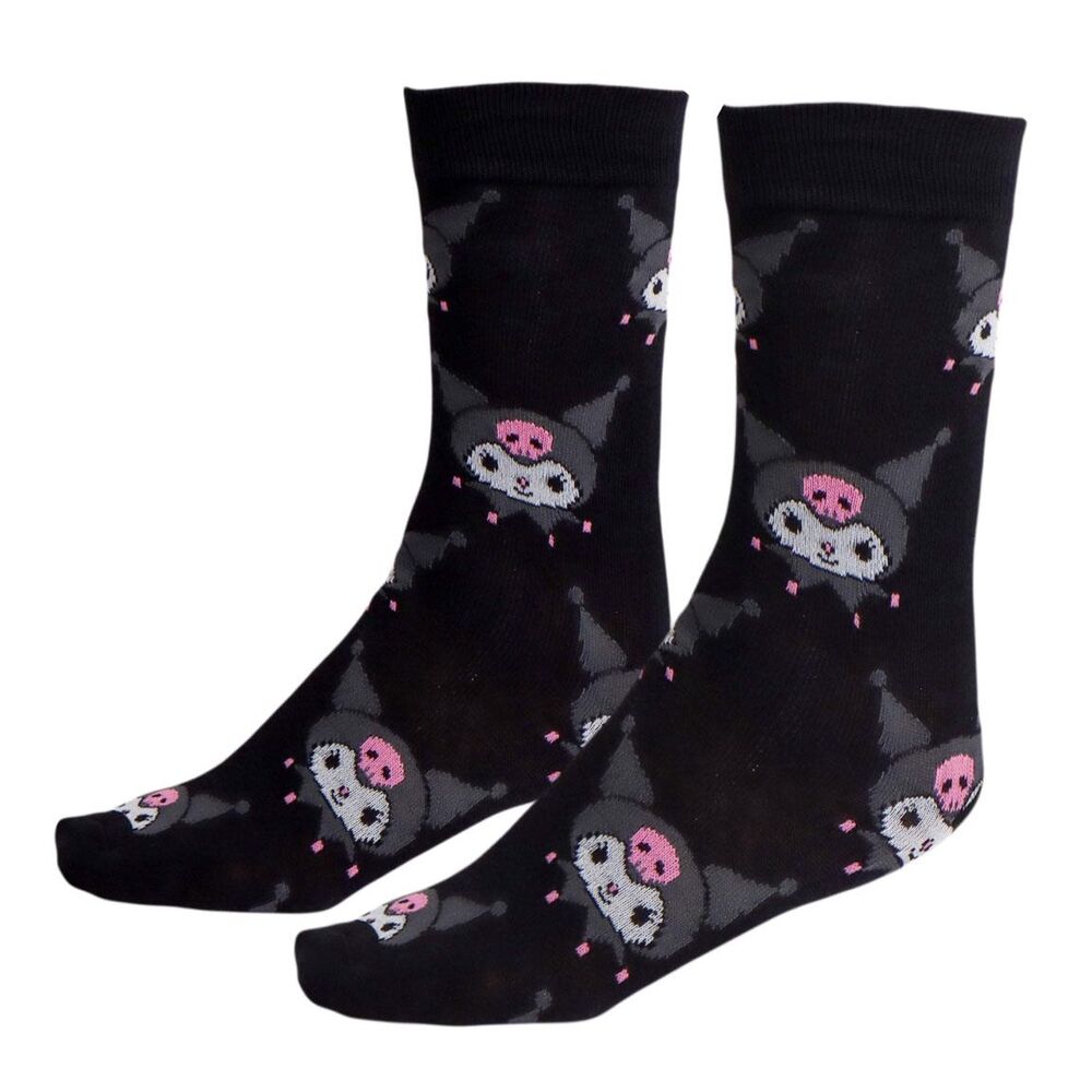 Hello Kitty Kuromi pack 3 adult socks