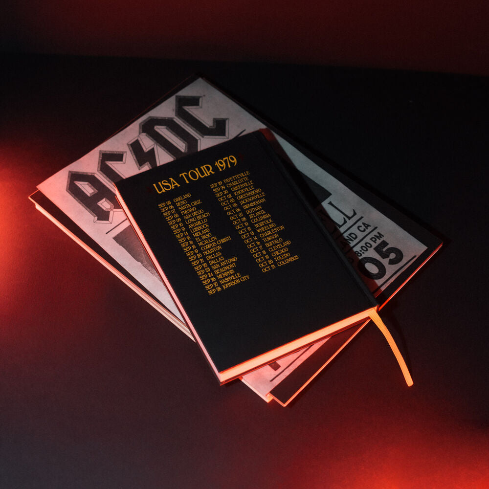 AC/DC Premium A5 notebook
